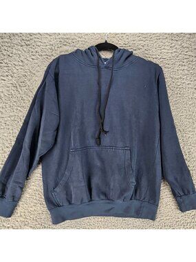 OPB Shirt Mens Small Navy Blue Long Sleeve Pullover Hoodie Sweatshirt *NWOT*